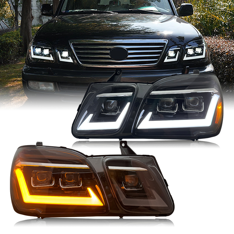 Running Headlamp Led - Fari per Lexus LX470, modello 1998-2007,