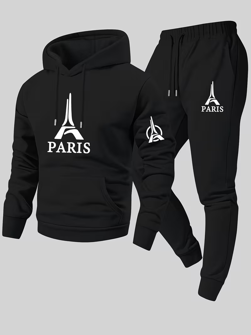 Running Gear Autumn - Completo Casual Urbano da Uomo Paris,