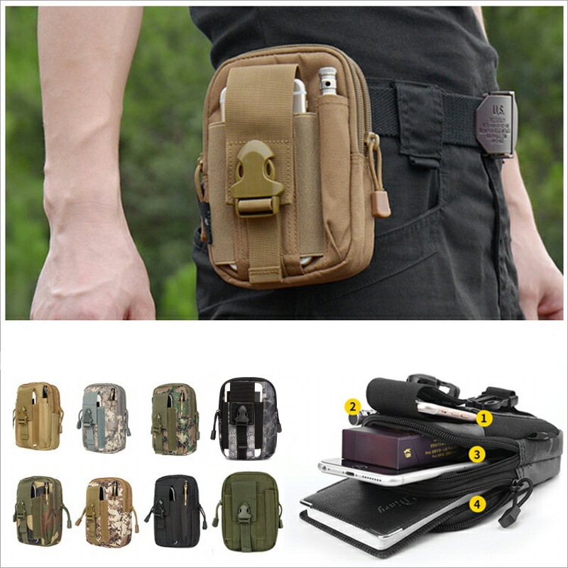 Running Gear Backpack - Piccola custodia Molle Marsupio Porta telefono