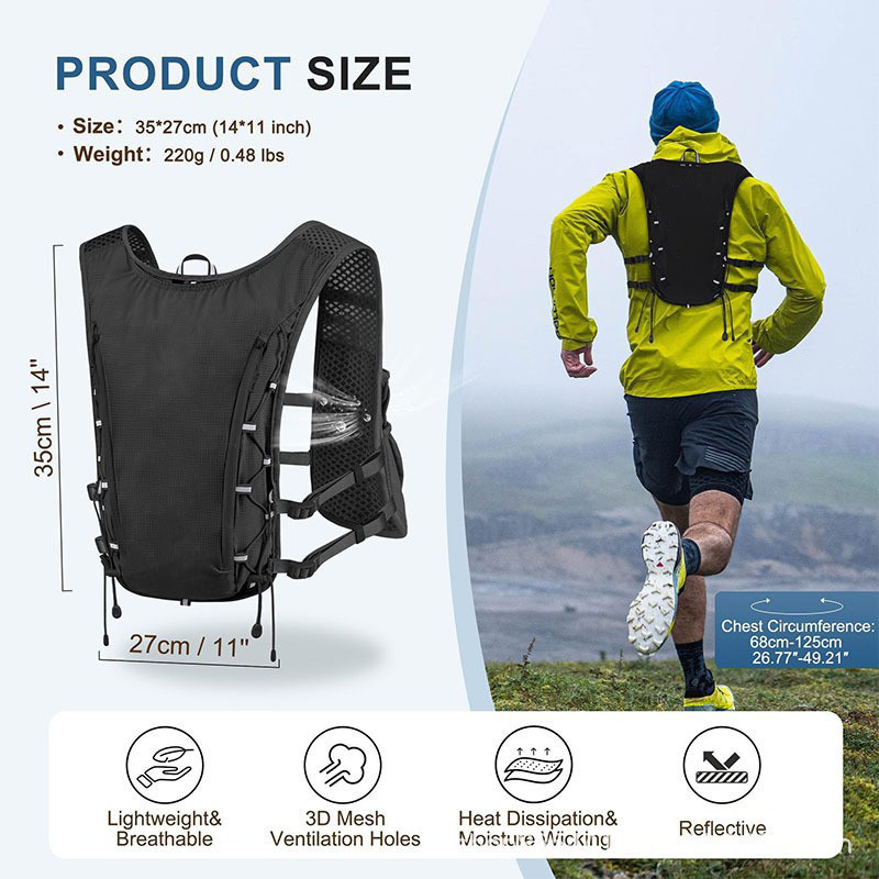 Gilet idrico, zaino da cross-c - Running Gear Competition recensione e prezzo