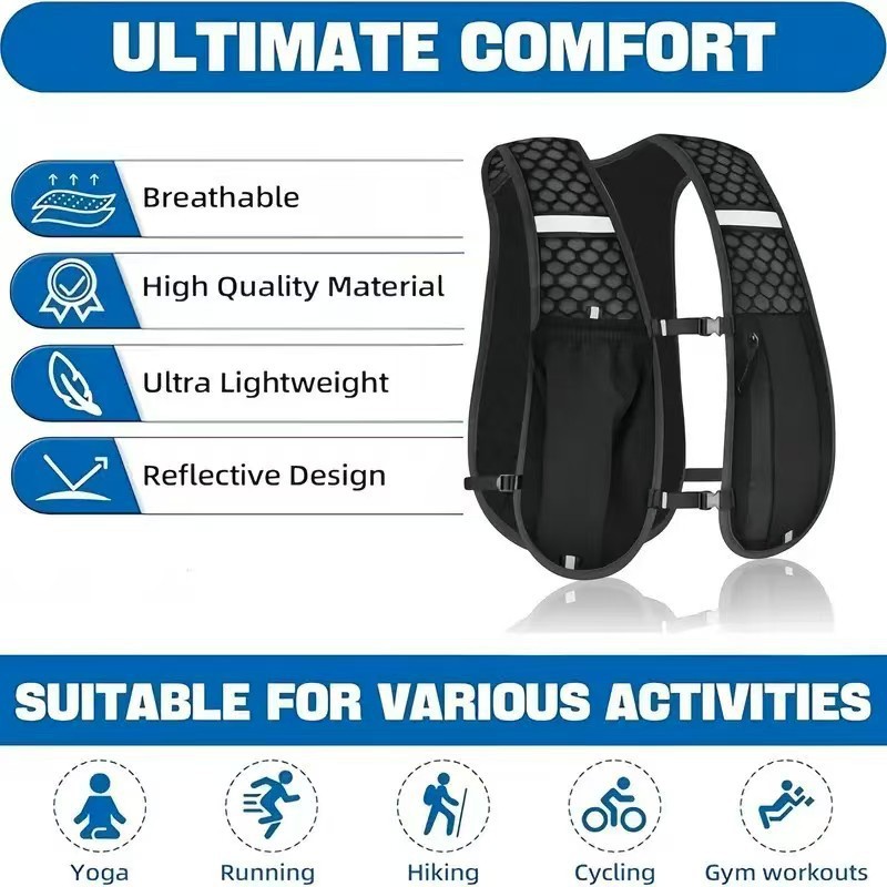 Zaino Idratazione Leggero per  - Running Gear Autumn recensione e prezzo