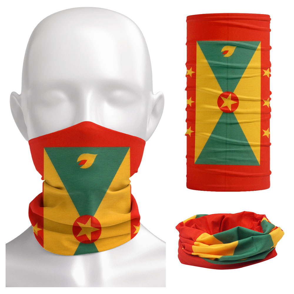 Grenada Flag Pattern Face Band - Running Gear Autumn recensione e prezzo