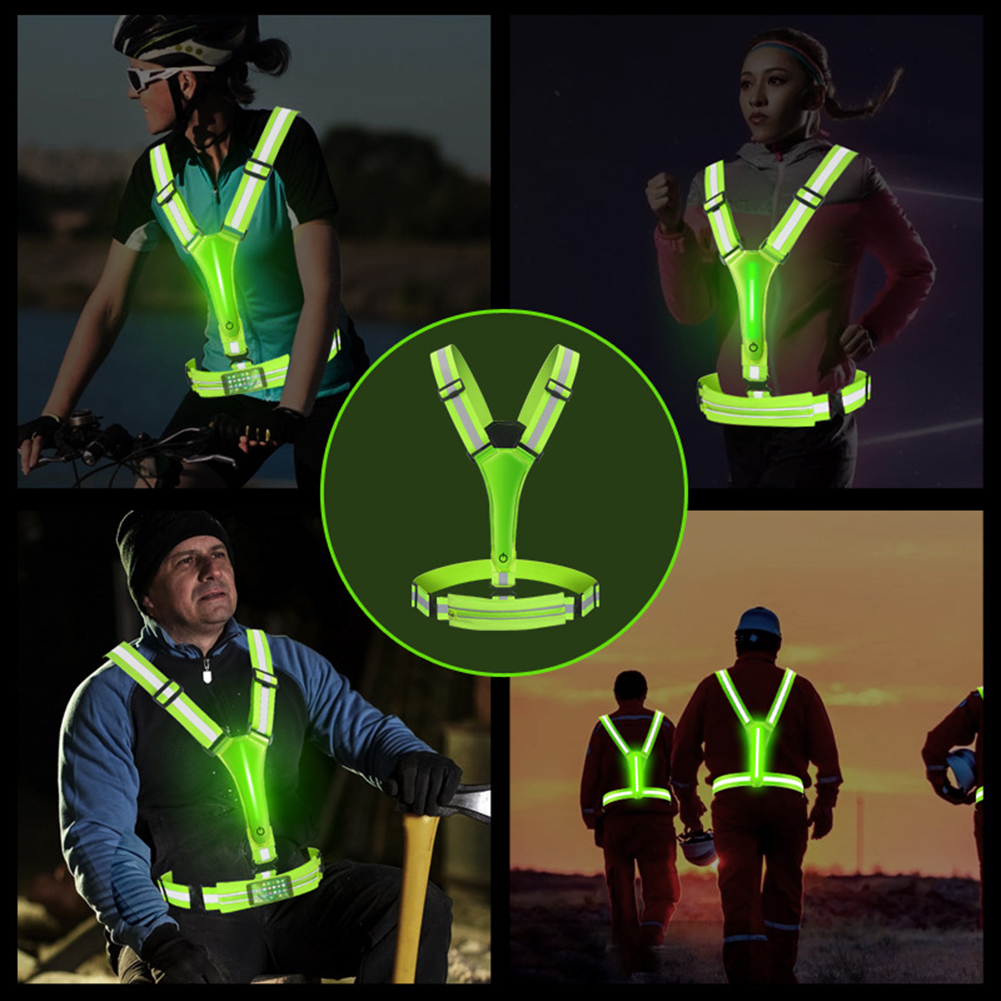 Gilet Riflettente a LED per Co - Running Gear Autumn recensione e prezzo
